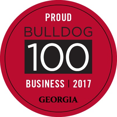 bulldog top 100 business logo