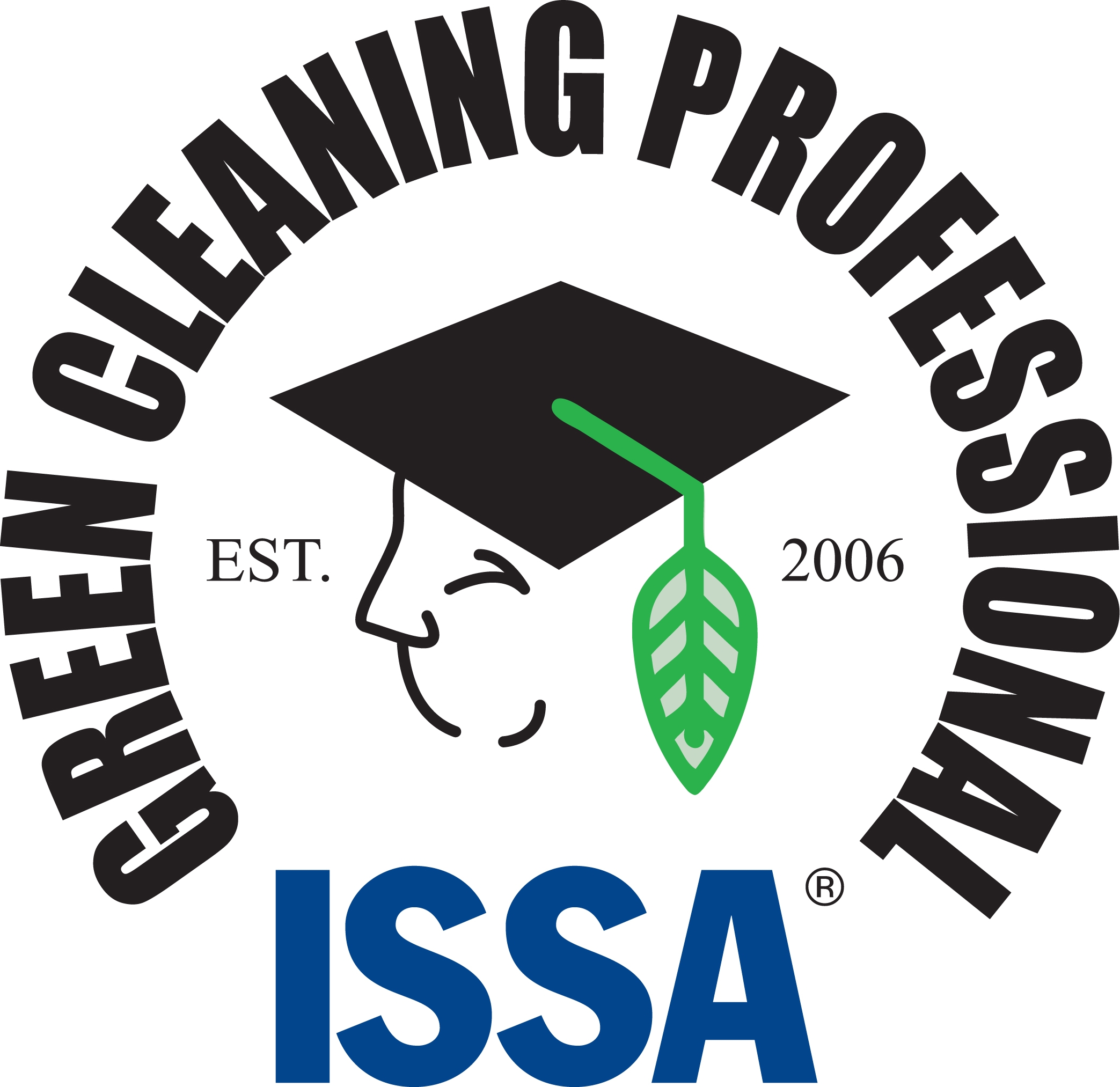 green cleaning professional logo and link