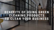 Benefits of Using Green Cleaning Products to Clean Your Business