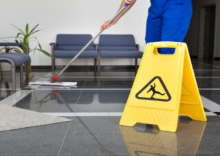 fall commercial cleaning